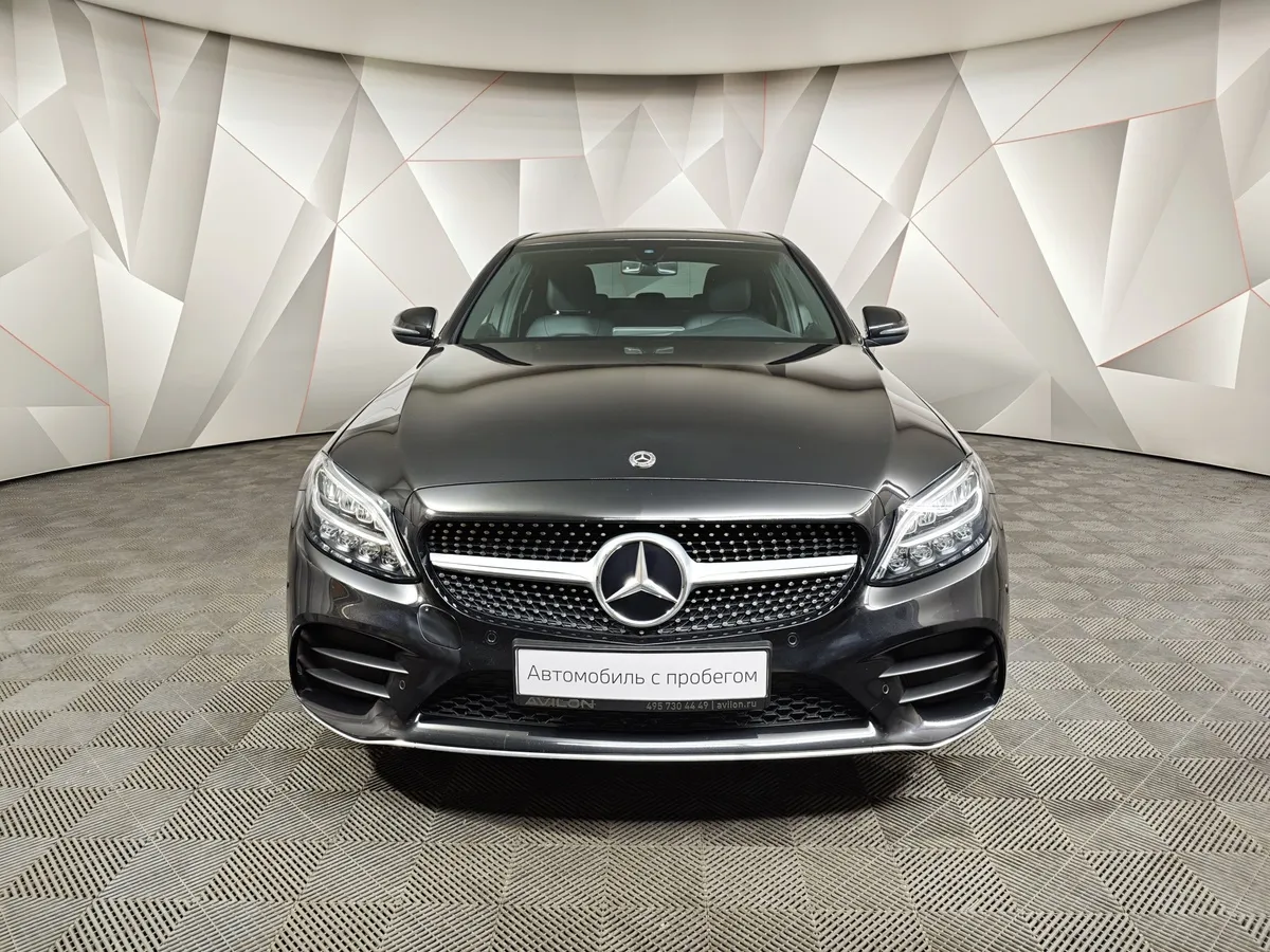 Mercedes-Benz C-Класс C 200 9G-TRONIC 4MATIC (190 л.с.) Sport Черный в АВИЛОН. Слайд №7