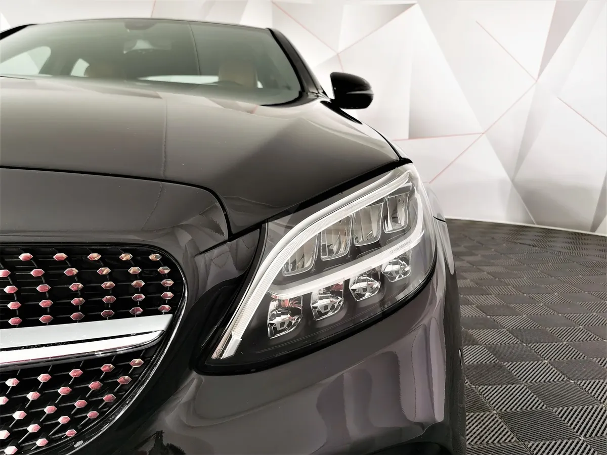 Mercedes-Benz C-Класс C 180 9G-TRONIC (150 л.с.) Sport Черный в АВИЛОН. Слайд №10