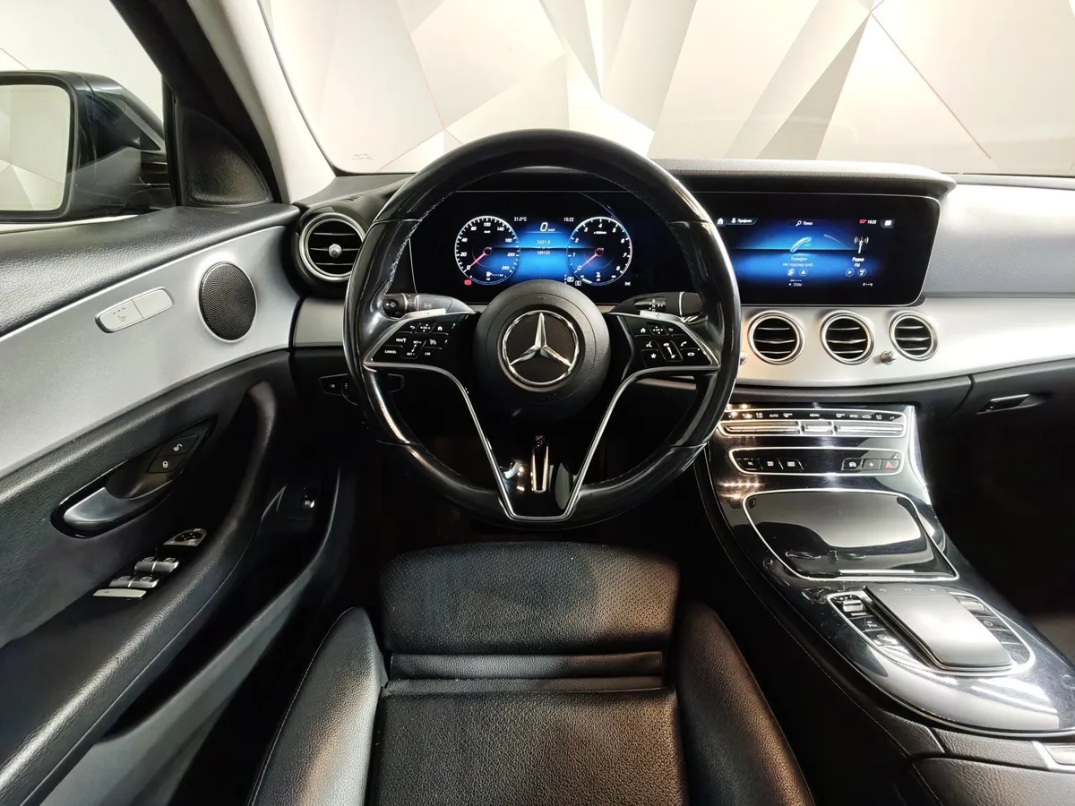 Mercedes-Benz E-Класс E 200 9G-TRONIC (197 л.с.) Business Черный в АВИЛОН. Слайд №20