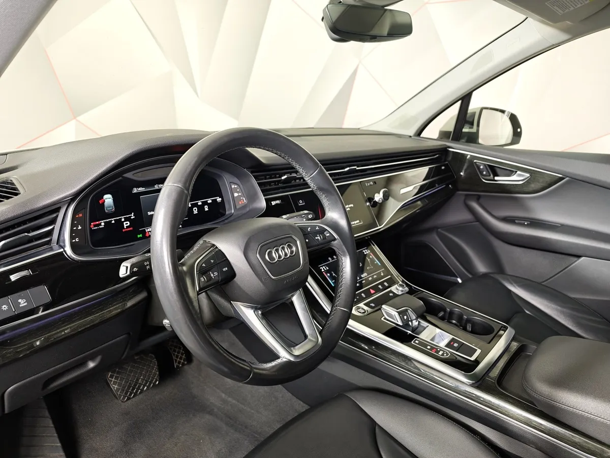 Audi Q7 3.0 TFSI Tiptronic quattro (333 л.с.) Белый в АВИЛОН. Слайд №19