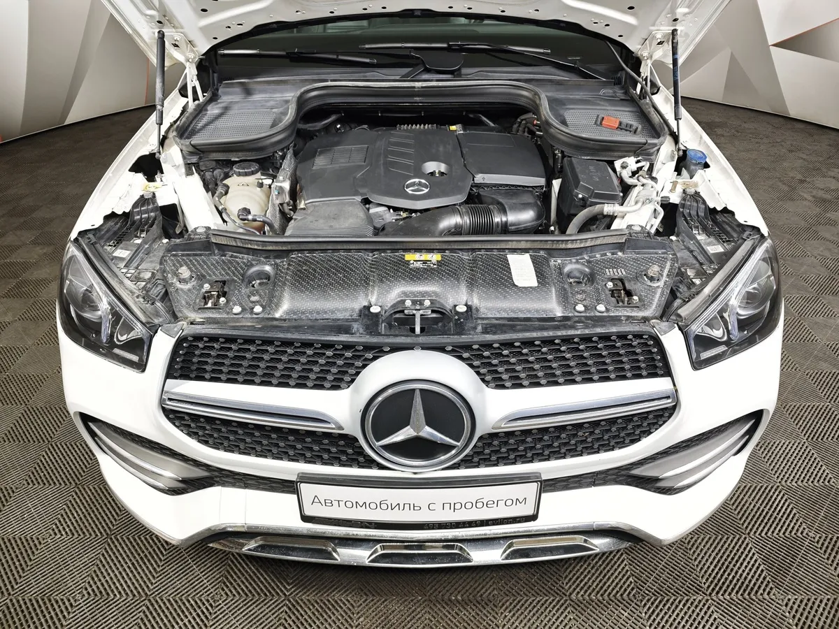 Mercedes-Benz GLE 300 d 4MATIC 9G-TRONIC (245 л.с.) Sport Plus Белый в АВИЛОН. Слайд №11