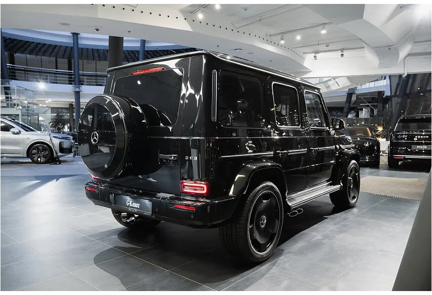 Mercedes-Benz G-Класс G 63 AMG Speedshift 4Matic (585 л.с.) Черный в АВИЛОН. Слайд №6