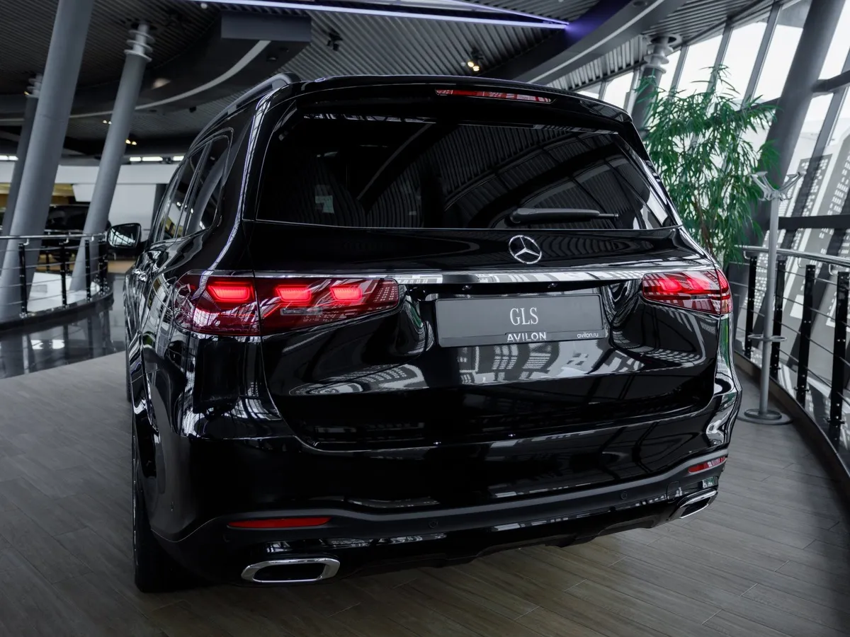 Mercedes-Benz GLS 450 d 9G-TRONIC 4Matic (367 л.с.) Черный в АВИЛОН. Слайд №6