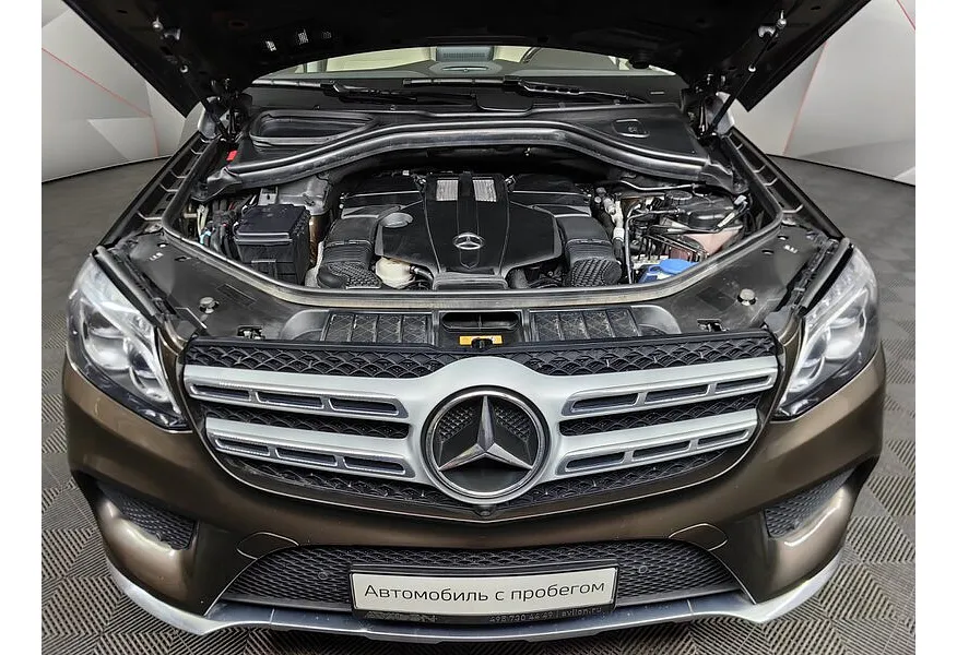 Mercedes-Benz GLS 400 4MATIC 9G-TRONIC (333 л.с.) Особая серия Коричневый в АВИЛОН. Слайд №11