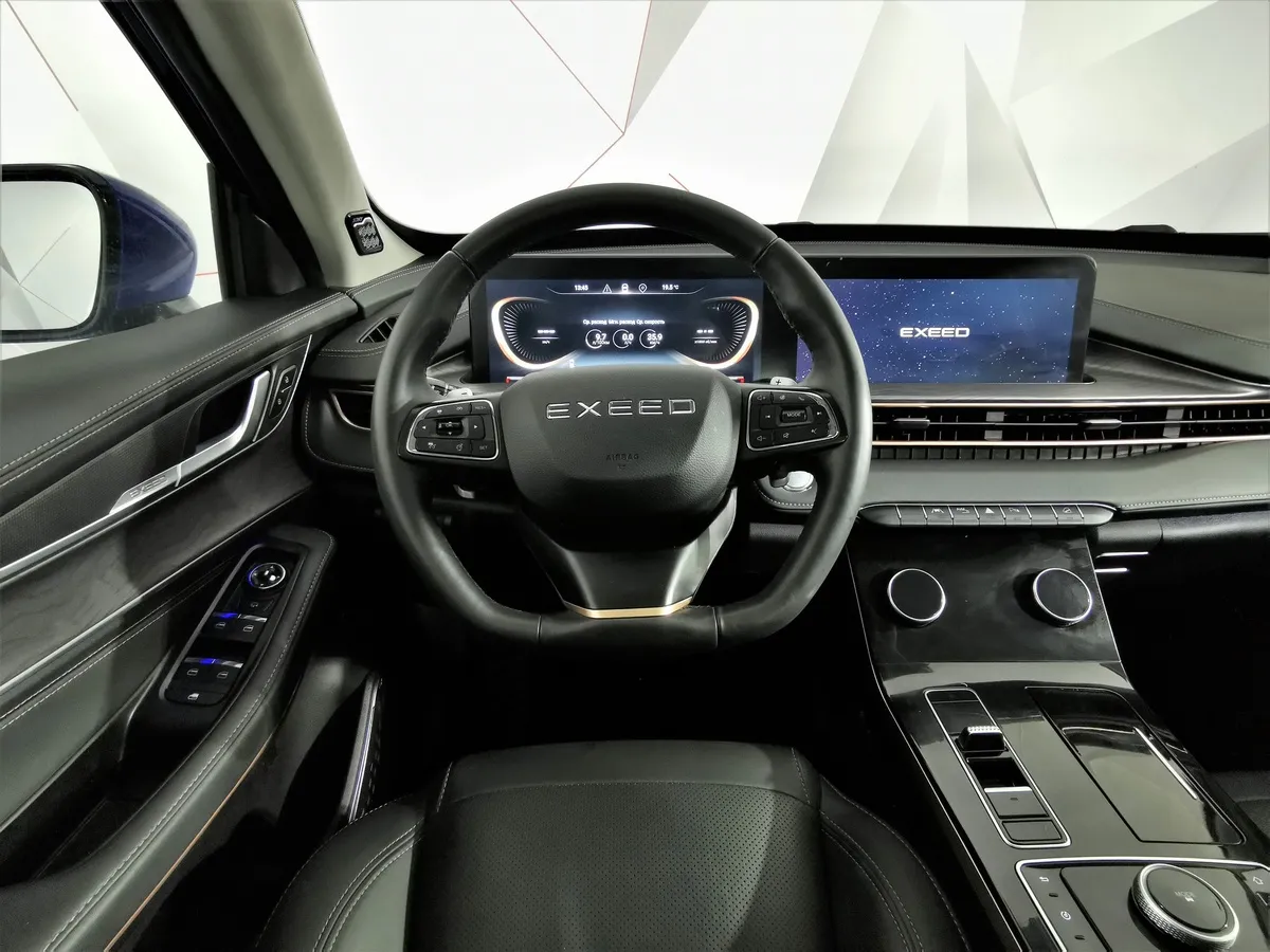EXEED LX 1.6T DCT 4WD (150 л.с) Premium Plus Синий в АВИЛОН. Слайд №19
