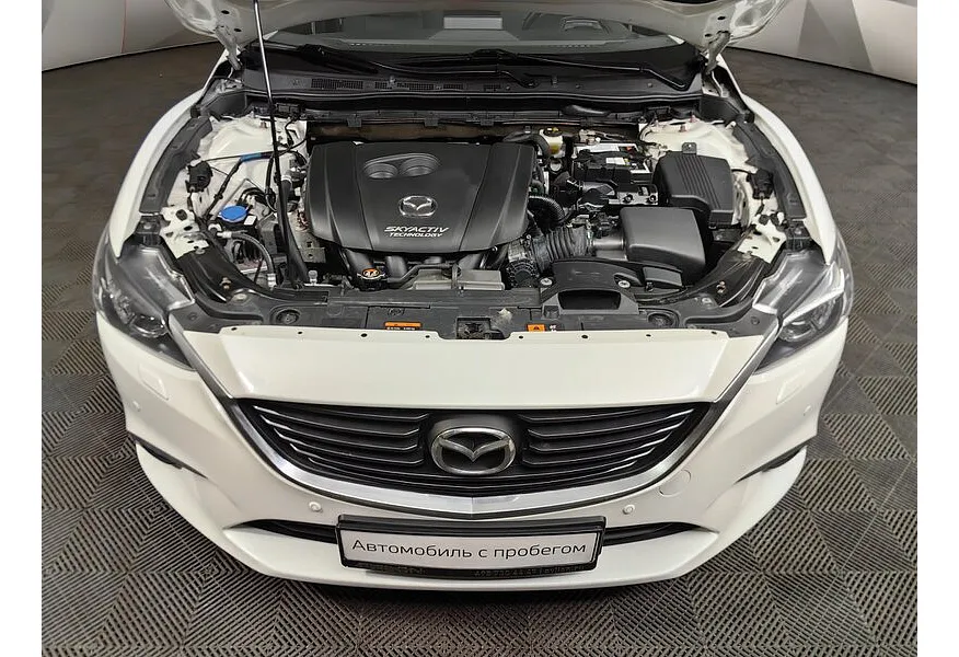 Mazda 6 2.5 SKYACTIV-G AT (192 л.с.) Белый в АВИЛОН. Слайд №11