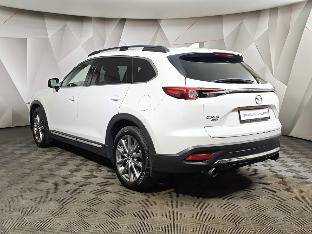 Mazda CX-9 2.5 AT AWD (231 л.с.) Белый в АВИЛОН. Слайд №4
