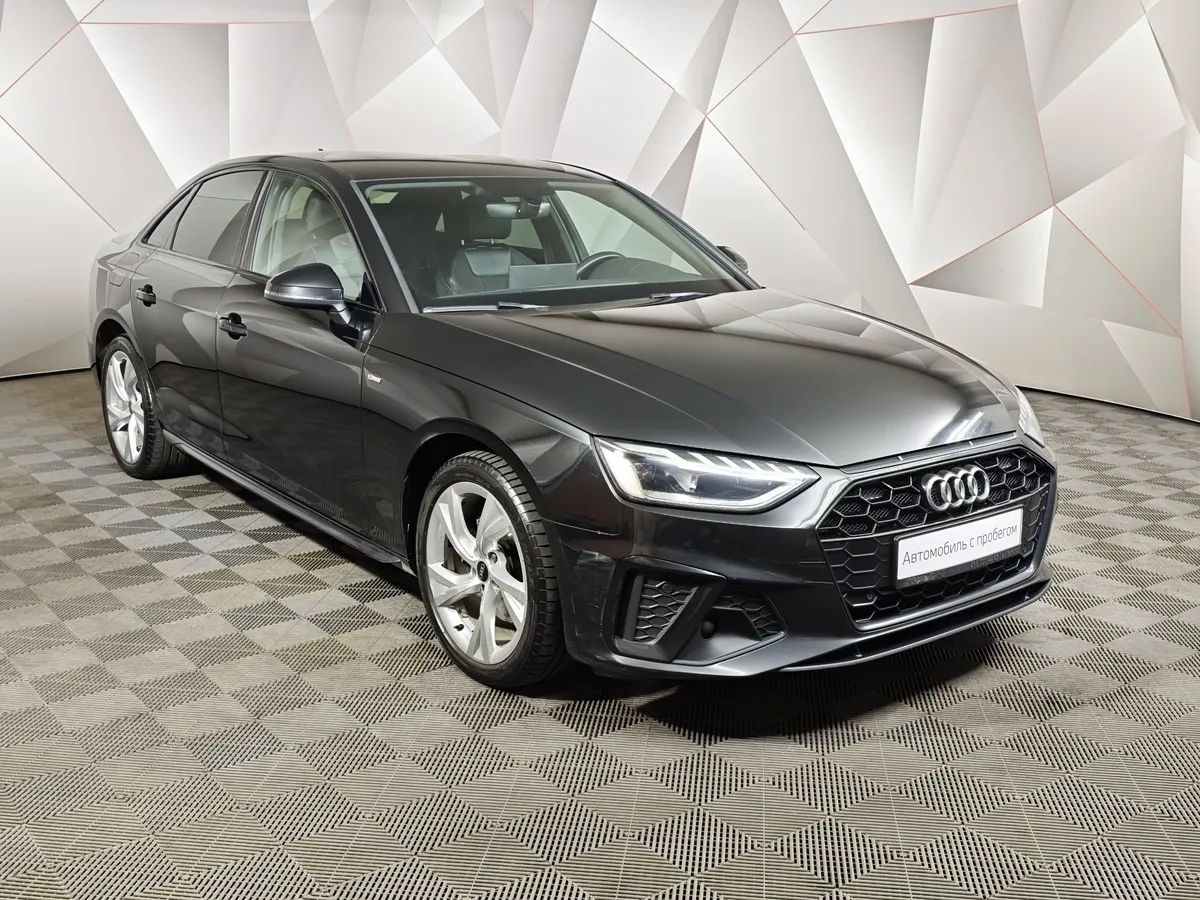 Audi A4 2.0 TFSI S tronic (150 л.с.) Sport Черный в АВИЛОН. Слайд №3