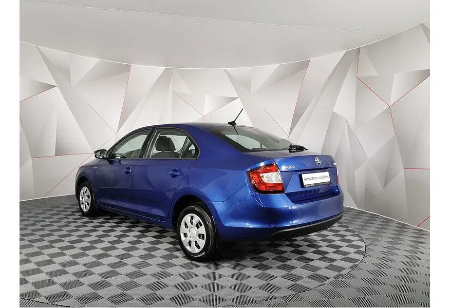 Skoda Rapid 1.6 MT (90 л.с.) Синий в АВИЛОН. Слайд №7