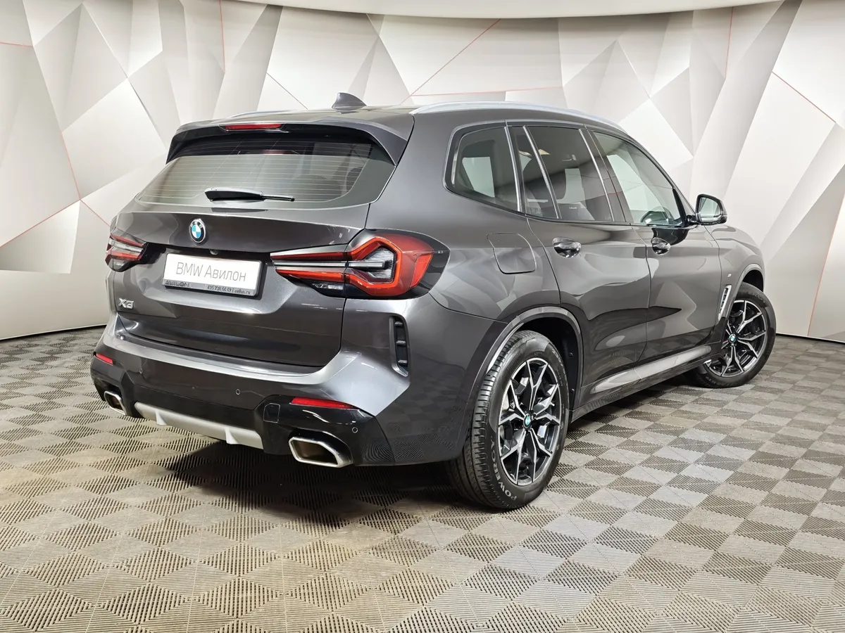 BMW X3 xDrive20i AT (184 л.с.) Черный в АВИЛОН. Слайд №2