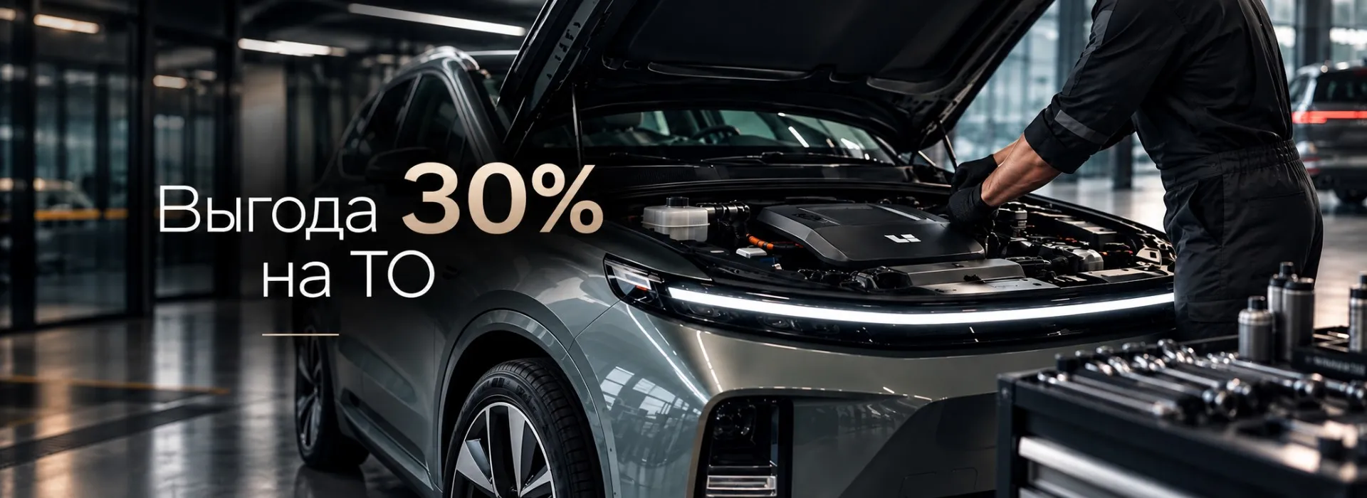 Выгода 30% на ТО Li Auto