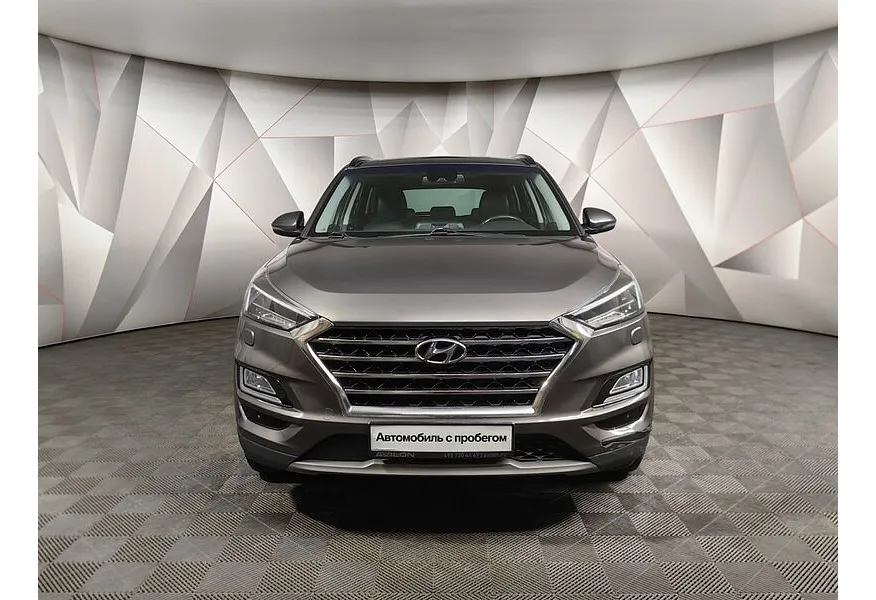 Hyundai Tucson 2.0 CRDi AT 4WD (185 л.с.) High-Tech Коричневый в АВИЛОН. Слайд №7