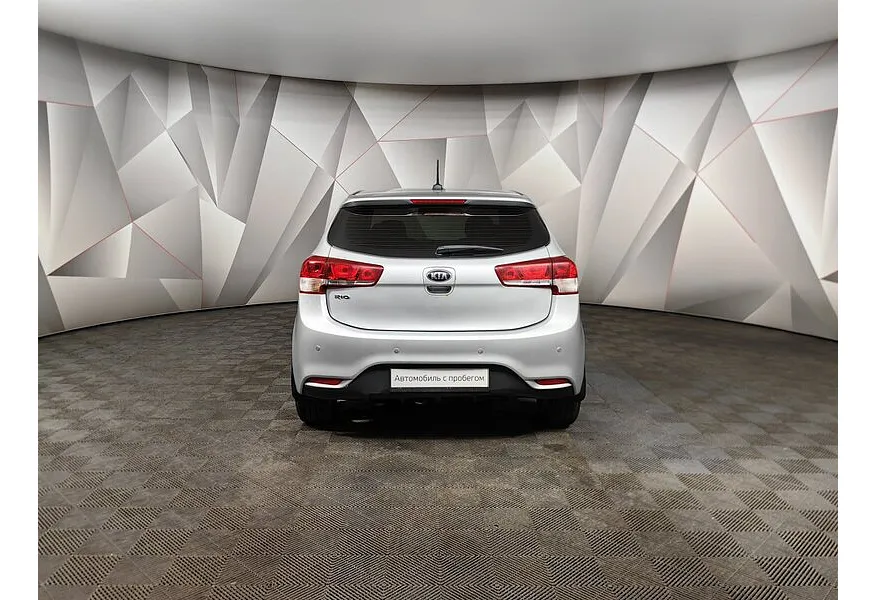 Kia Rio 1.6 AT (123 л.с.) Luxe Серебристый в АВИЛОН. Слайд №8