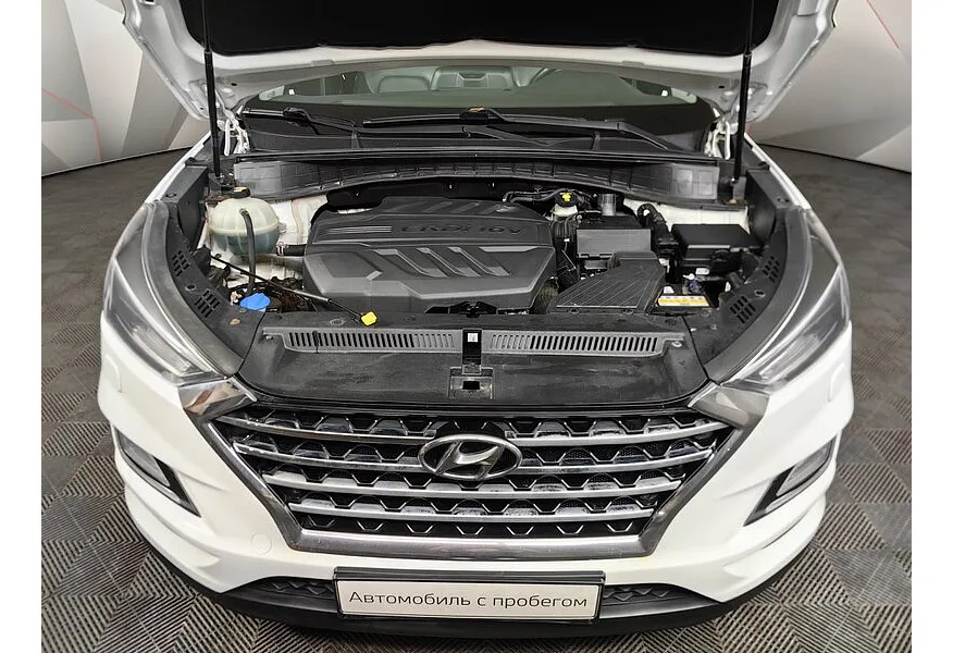Hyundai Tucson 2.0 (185 л.с.) Diesel-8AT - 4WD Dynamic Белый в АВИЛОН. Слайд №11