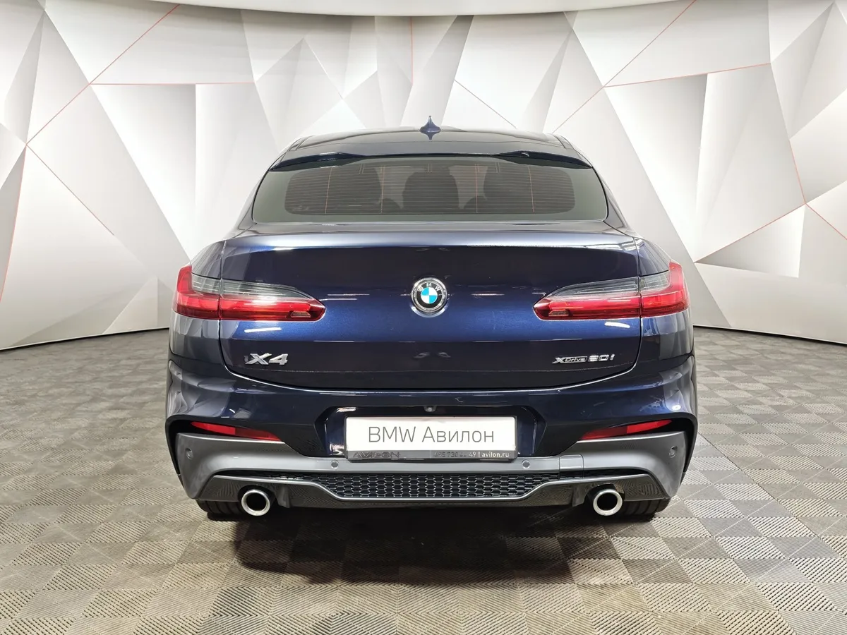 BMW X4 xDrive20i Steptronic (184 л.с.) Base Локальная сборка Черный в АВИЛОН. Слайд №4