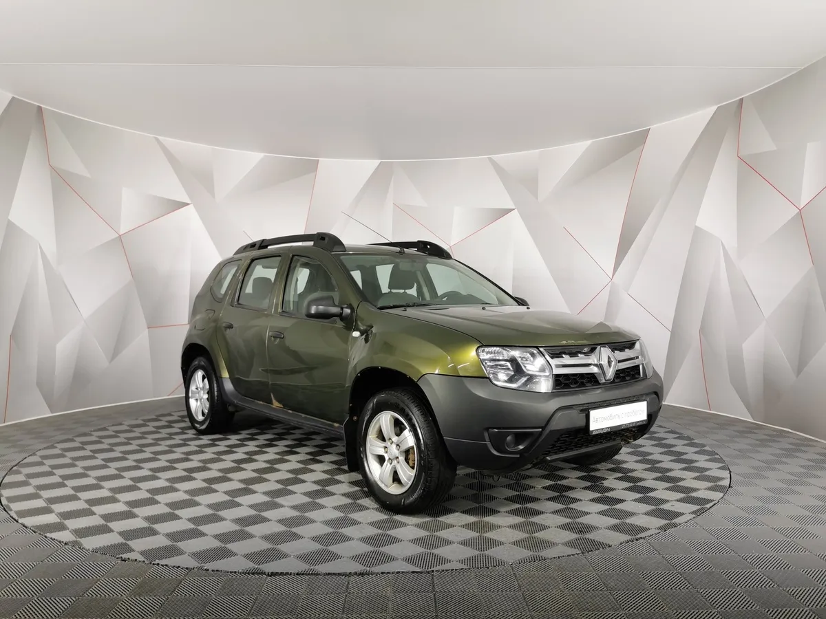 Renault Duster 2.0 AT 4x4 (143 л.с.) Luxe Privilege Зеленый в АВИЛОН. Слайд №3