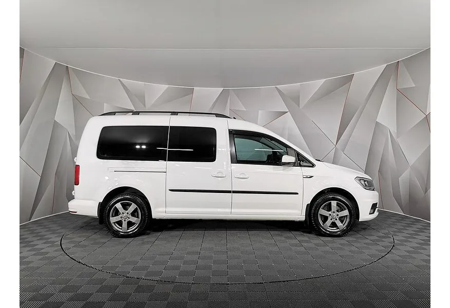 Volkswagen Caddy 2.0 TDI DSG (140 л.с.) Comfortline (7 мест) Белый в АВИЛОН. Слайд №6