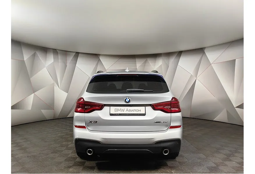 BMW X3 xDrive20d AT (190 л.с.) Серебристый в АВИЛОН. Слайд №4
