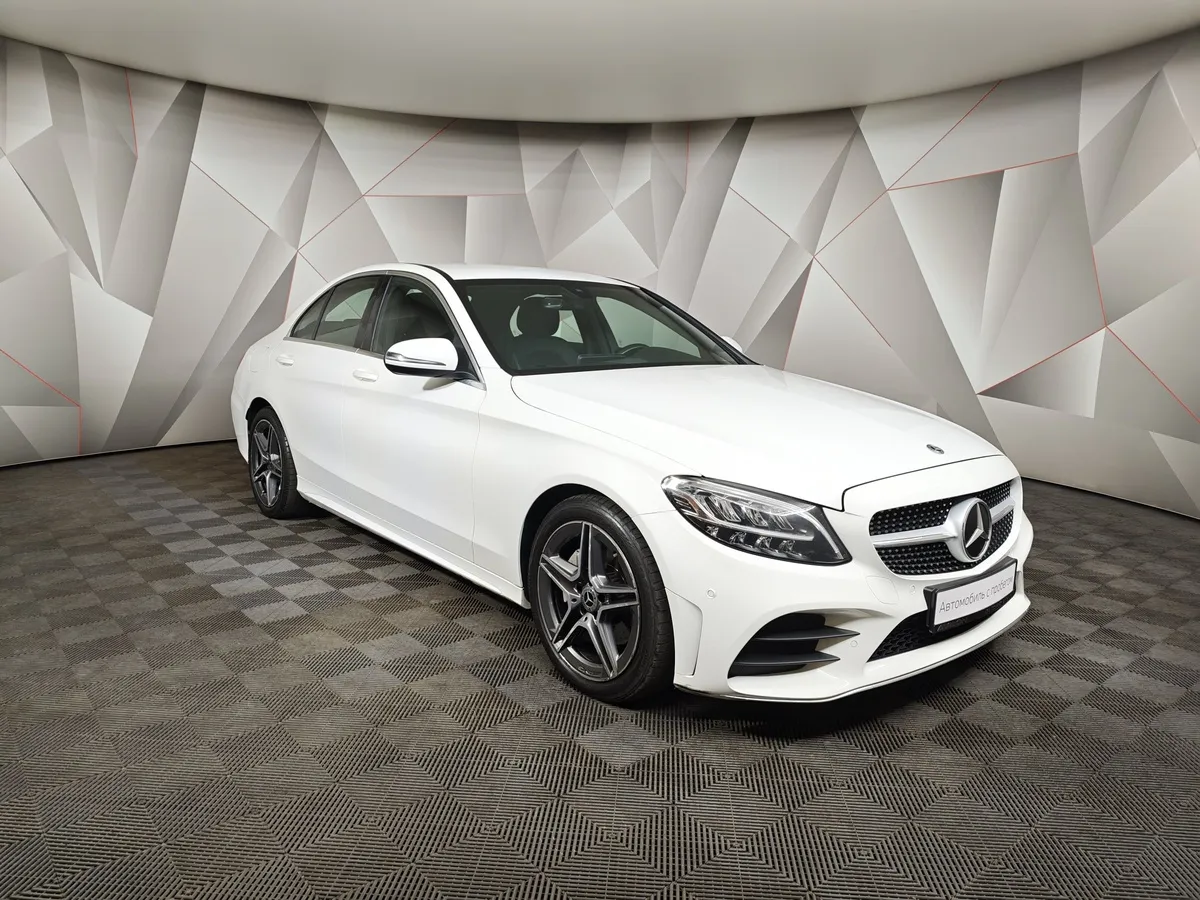 Mercedes-Benz C-Класс C 180 9G-Tronic (150 л.с.) Белый в АВИЛОН. Слайд №3