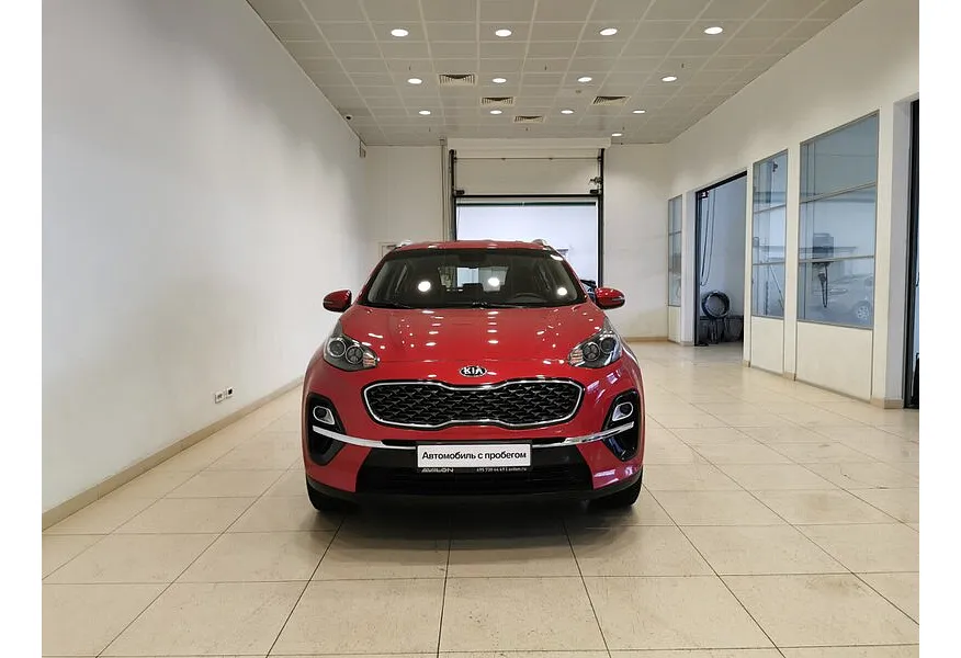 Kia Sportage 2.0 MPI AT 4WD (150 л.с.) Luxe Красный в АВИЛОН. Слайд №7