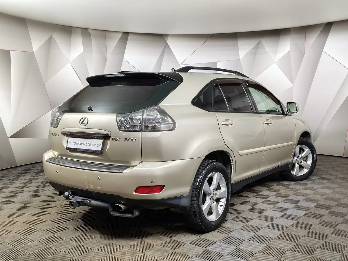 Lexus RX 300 AT 4WD (204 л.с.) Бежевый в АВИЛОН. Слайд №2