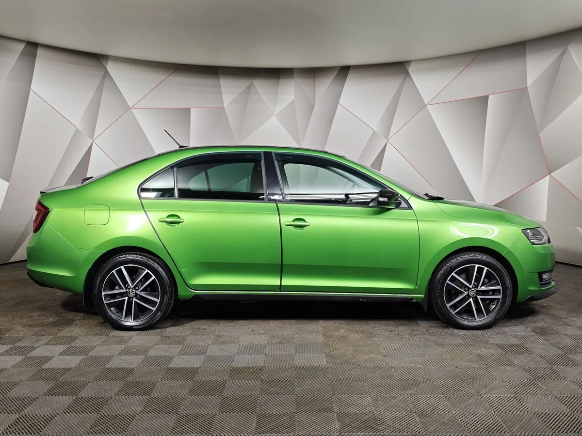 Skoda Rapid 1.4 TSI DSG (125 л.с.) Active Зеленый в АВИЛОН. Слайд №6