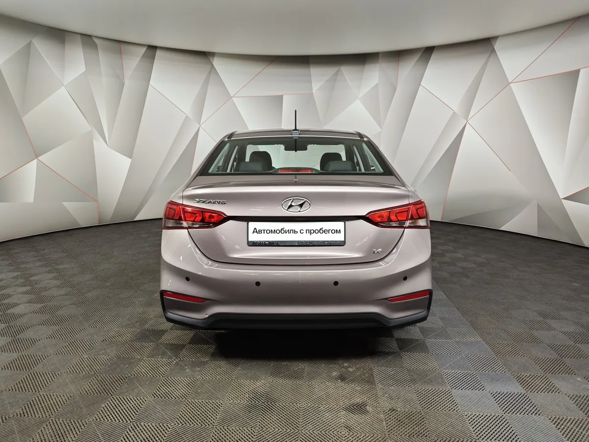 Hyundai Solaris 1.6 AT (123 л.с.) Comfort Коричневый в АВИЛОН. Слайд №8