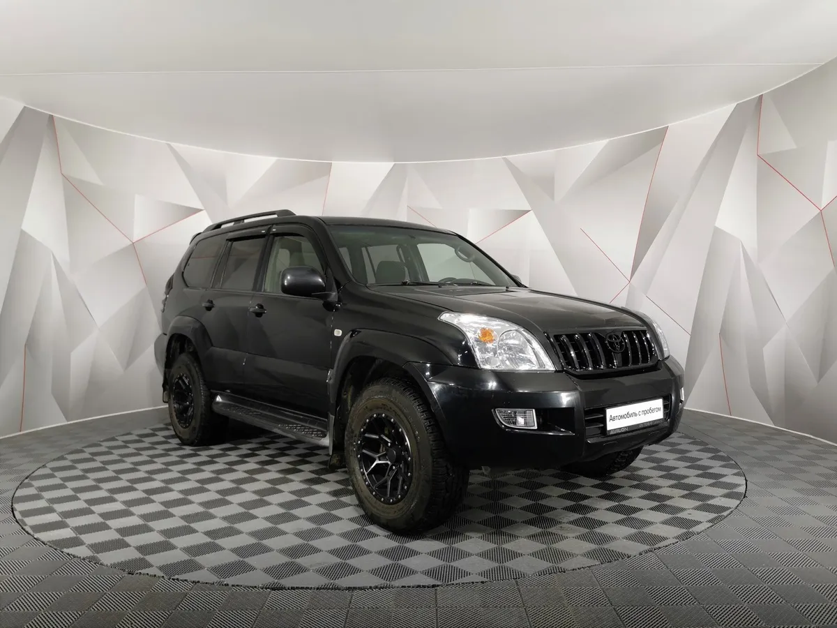 Toyota Land Cruiser Prado 4.0 AT (249 л.с.) Черный в АВИЛОН. Слайд №3