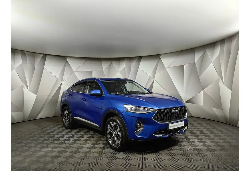 Haval F7x 2.0T AWD 7DCT (190 л.с.) Premium Синий в АВИЛОН. Слайд №3