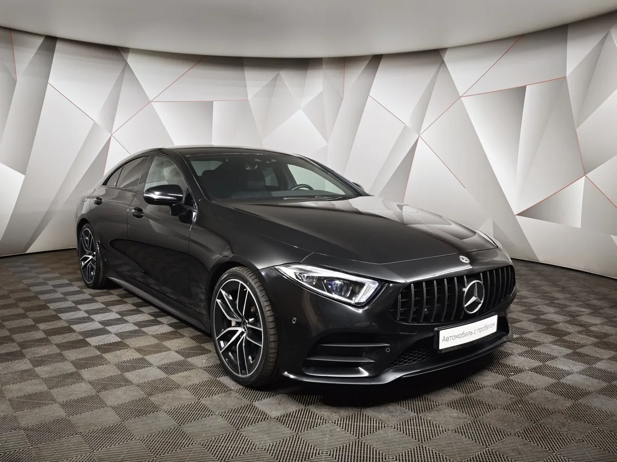 Mercedes-Benz CLS 350 d AT 4Matic (249 л.с.) Sport Черный в АВИЛОН. Слайд №3
