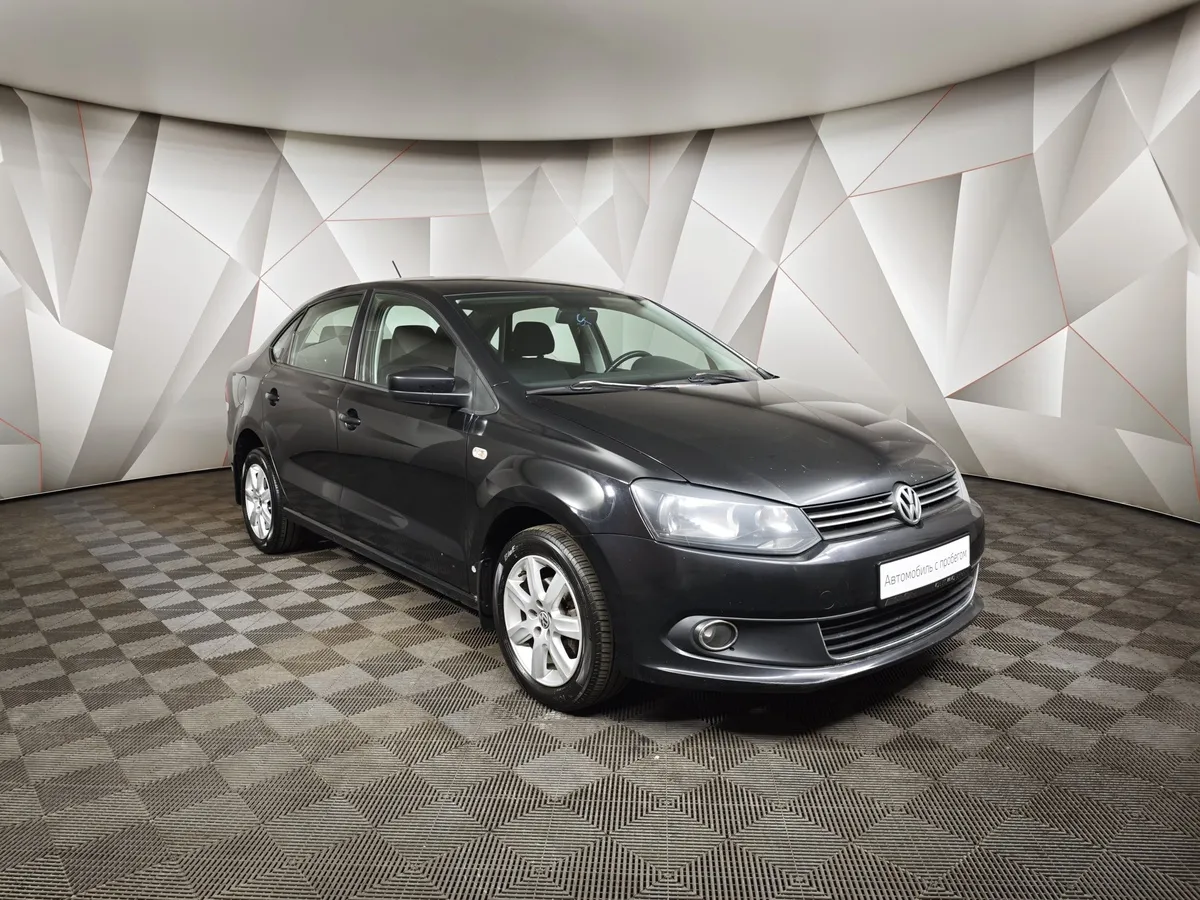 Volkswagen Polo 1.6 Tiptronic (105 л.с.) Comfortline Черный в АВИЛОН. Слайд №3
