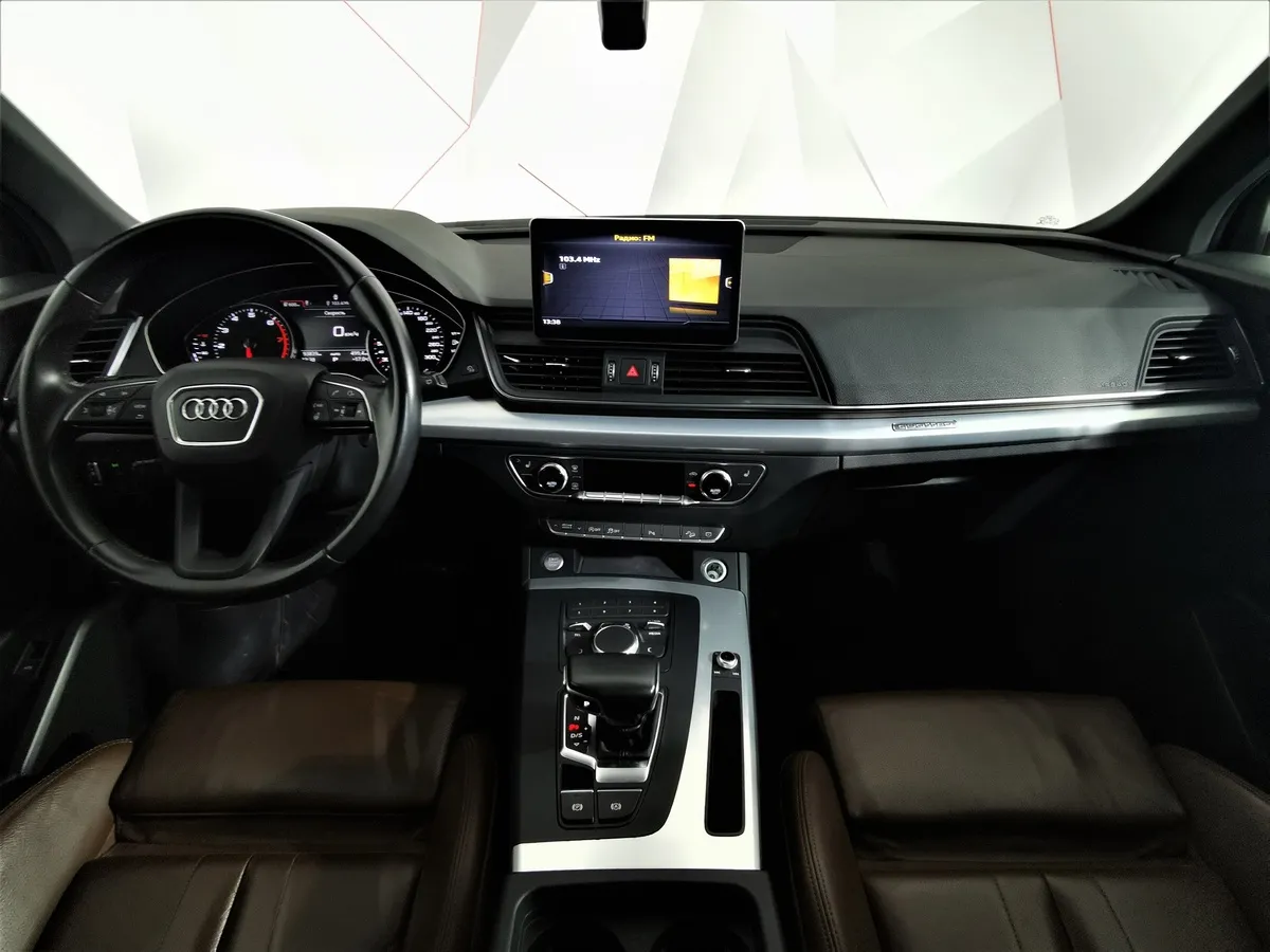 Audi Q5 2.0 TFSI S tronic quattro (249 л.с.) Sport Белый в АВИЛОН. Слайд №13