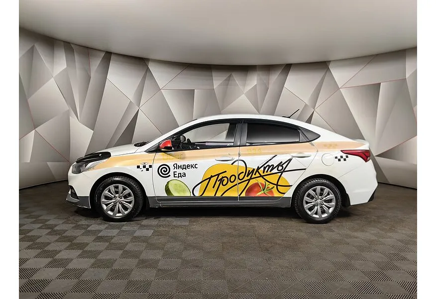 Hyundai Solaris 1.6 AT (123 л.с.) Active Plus Белый в АВИЛОН. Слайд №5