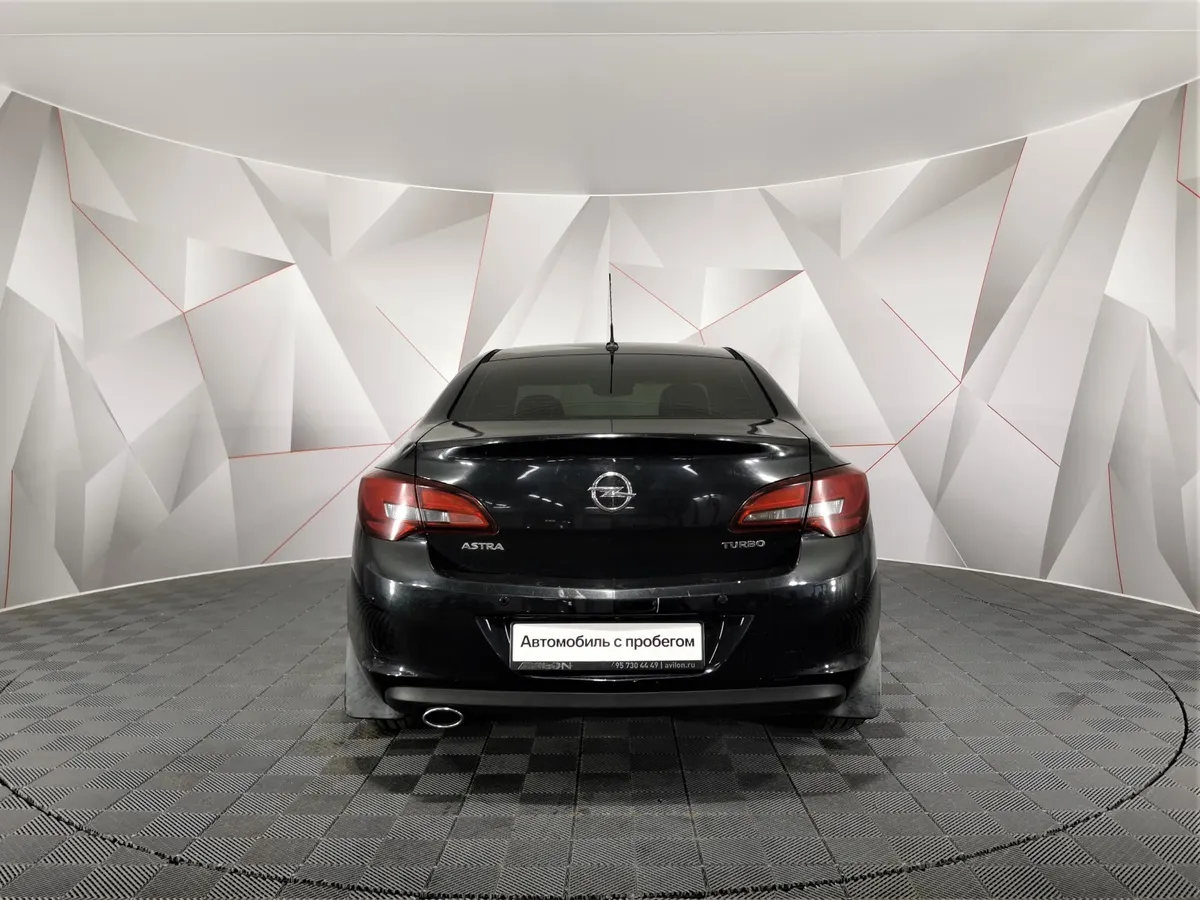 Opel Astra 1.4 Turbo AT (140 л.с.) Черный в АВИЛОН. Слайд №7
