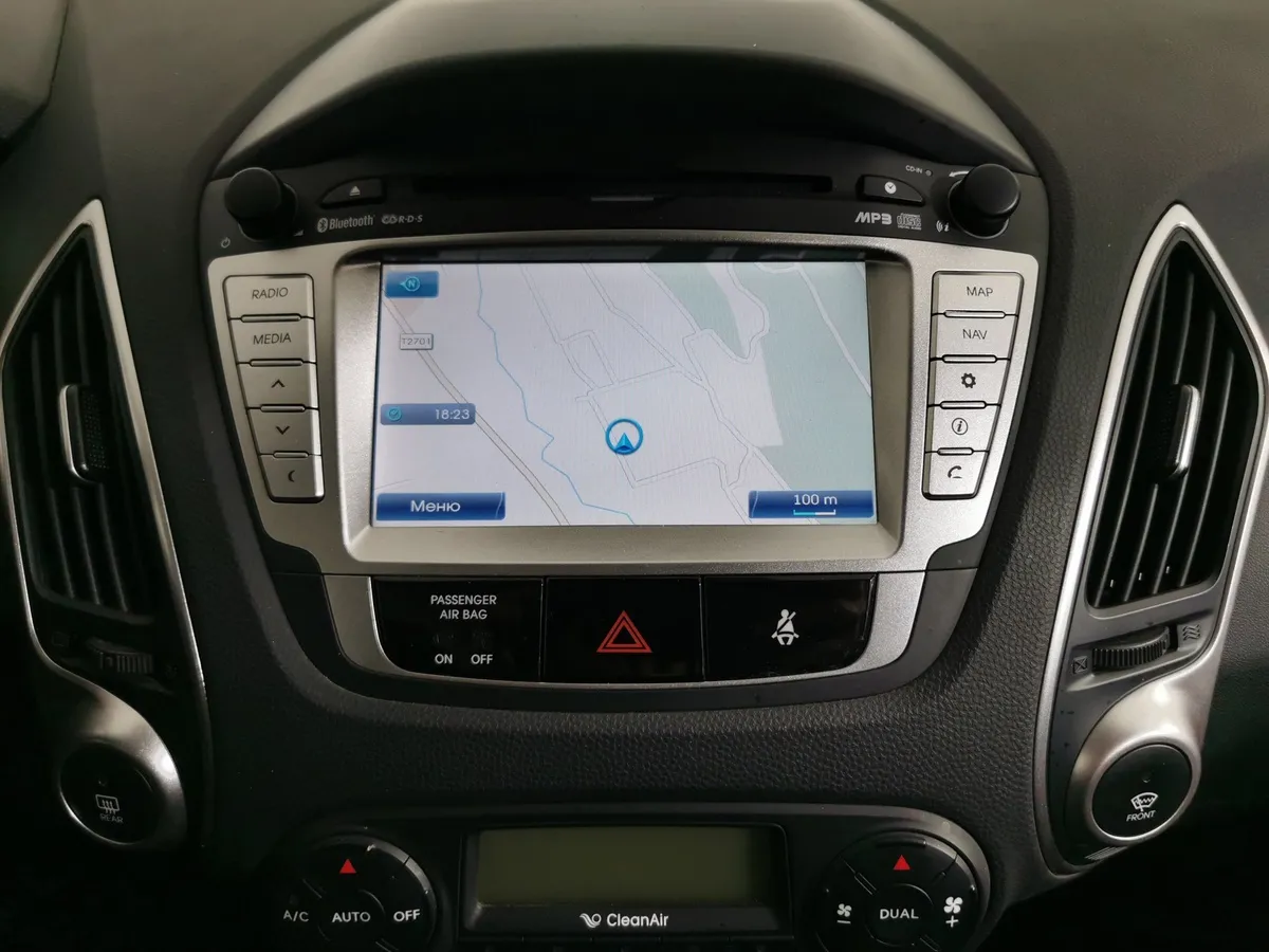 Hyundai ix35 2.0 AT 4WD (150 л.с.) Comfort + Navi Белый в АВИЛОН. Слайд №20