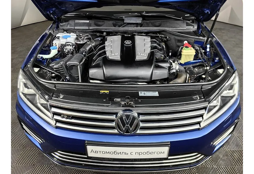 Volkswagen Touareg 3.0 TDI Tiptronic 4Motion (204 л.с.) Синий в АВИЛОН. Слайд №11