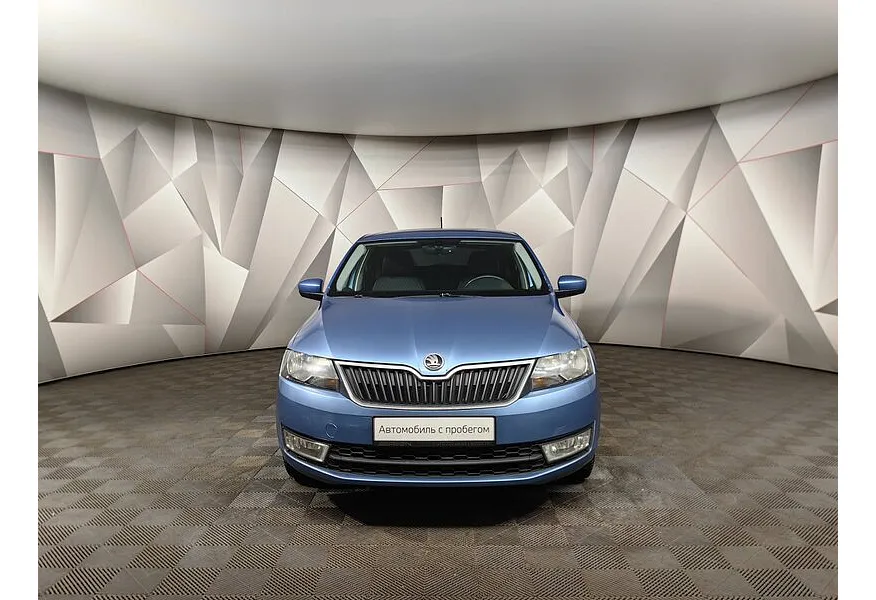 Skoda Rapid 1.6 MT (90 л.с.) Синий в АВИЛОН. Слайд №7