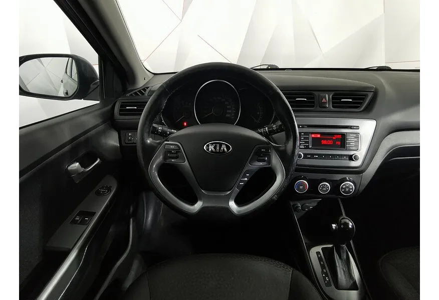 Kia Rio 1.6 AT (123 л.с.) Luxe Серый в АВИЛОН. Слайд №17