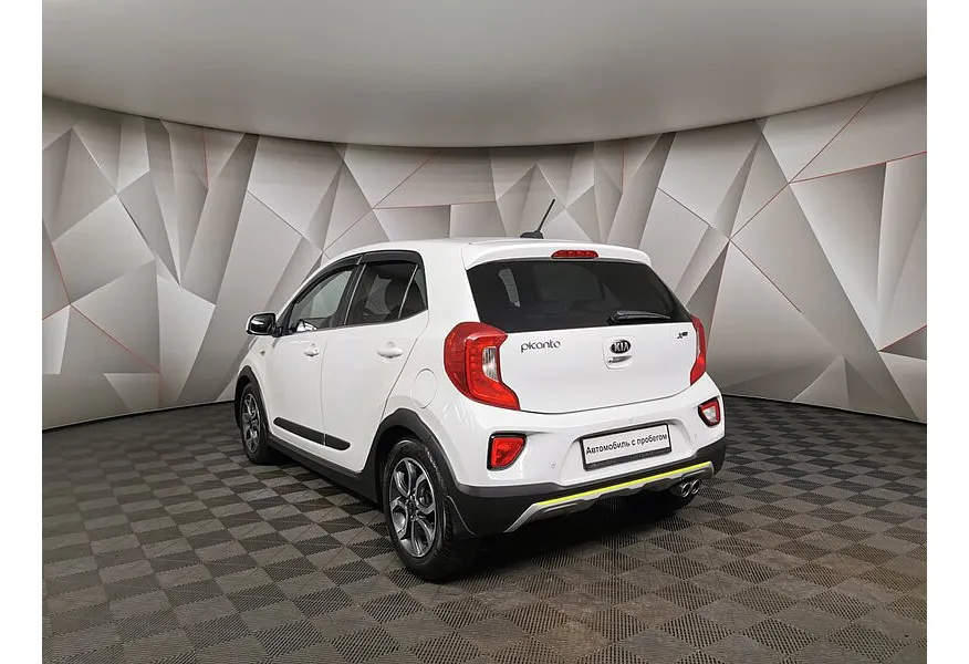 Kia Picanto 1.2 AT (84 л.с.) X-Line Белый в АВИЛОН. Слайд №4