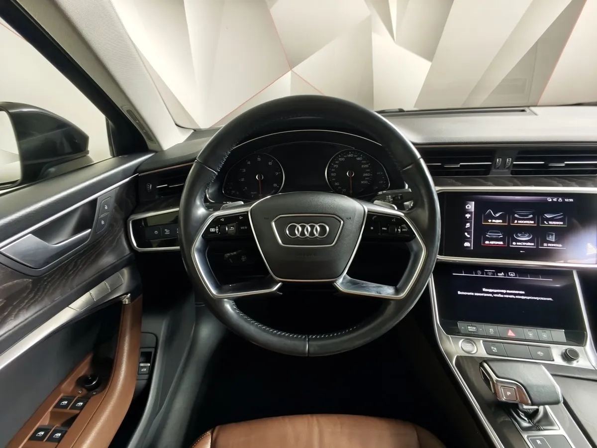 Audi A6 55 TFSI S tronic quattro (340 л.с.) Sport Черный в АВИЛОН. Слайд №20