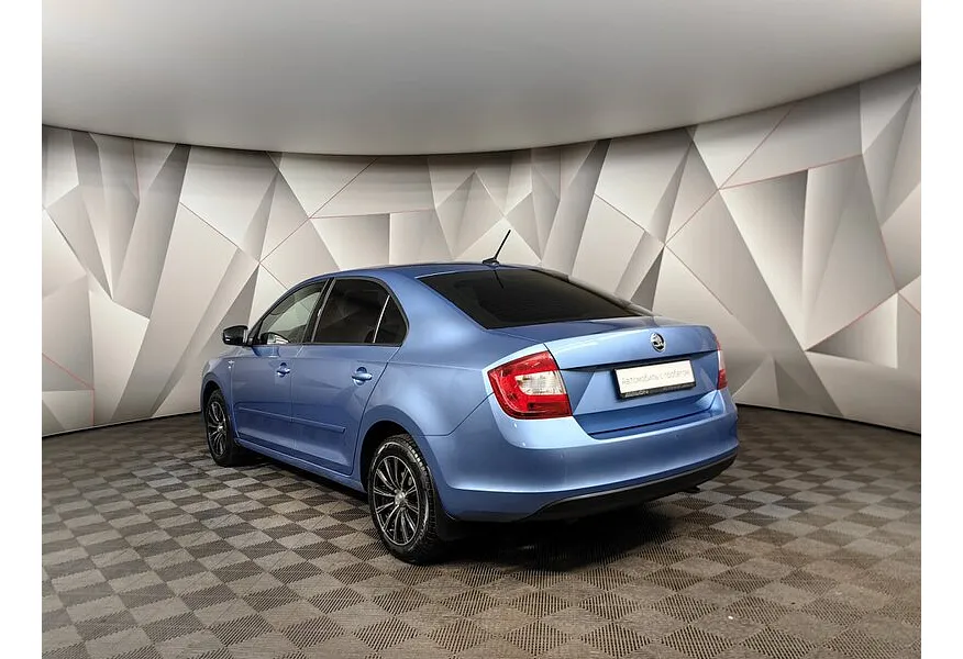 Skoda Rapid 1.6 MT (90 л.с.) Синий в АВИЛОН. Слайд №4