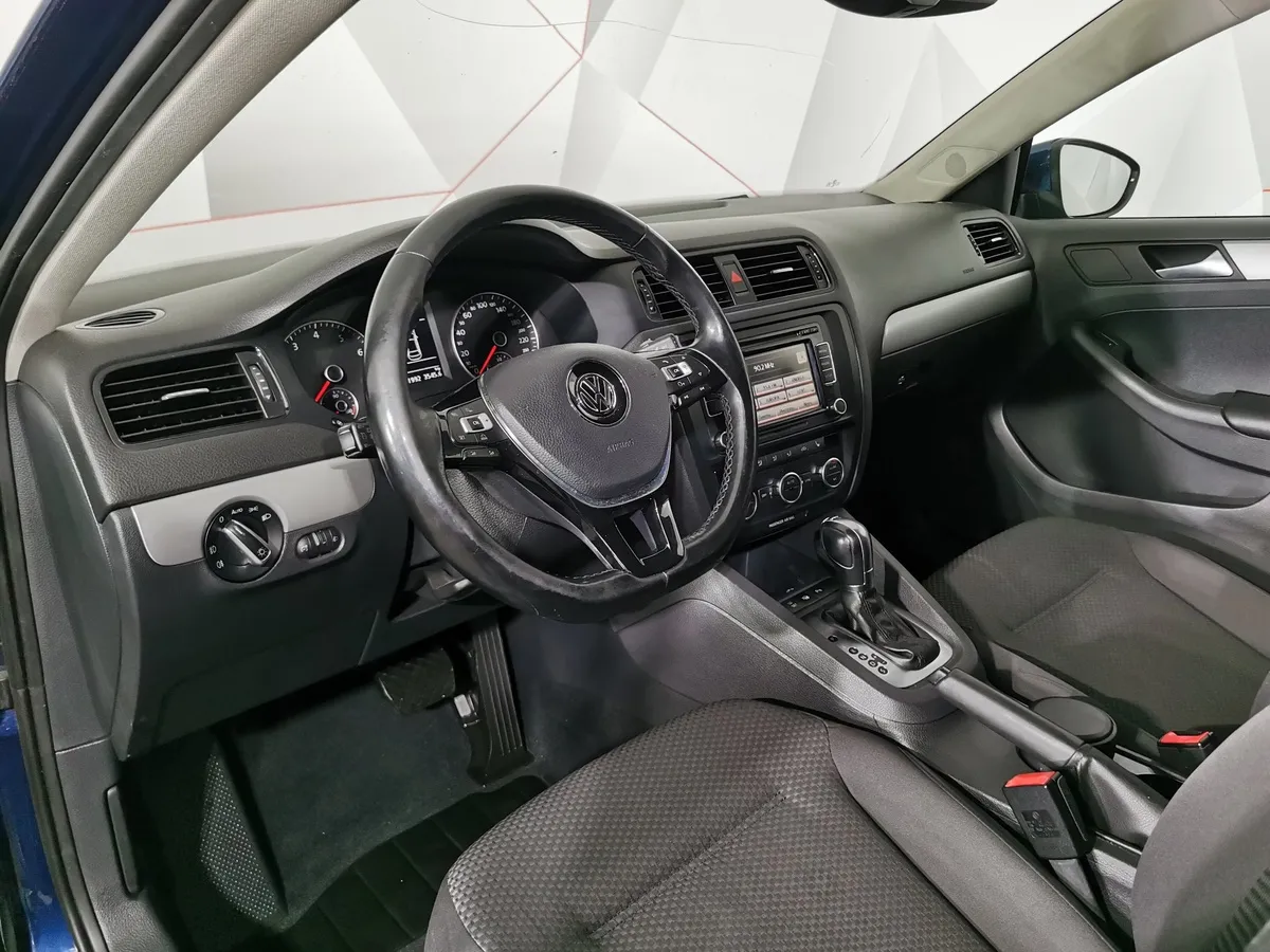 Volkswagen Jetta 1.4 TSI DSG (122 л.с.) Comfortline Синий в АВИЛОН. Слайд №17