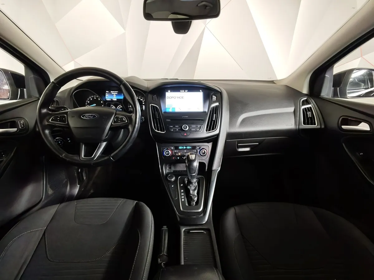 Ford Focus 1.5 EcoBoost AT (150 л.с.) Titanium Черный в АВИЛОН. Слайд №13