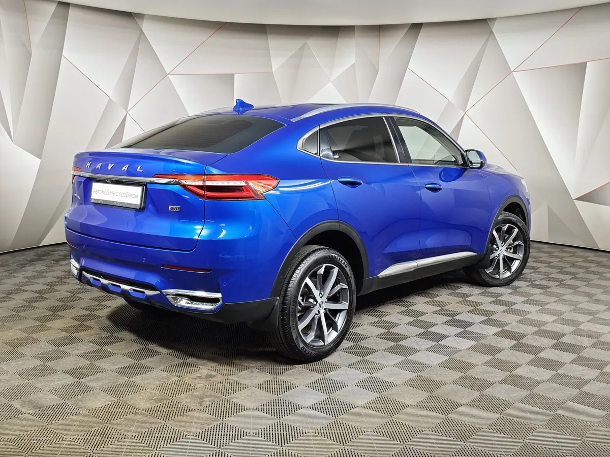 Haval F7x 2.0T AWD 7DCT (190 л.с.) Tech Plus Синий в АВИЛОН. Слайд №2