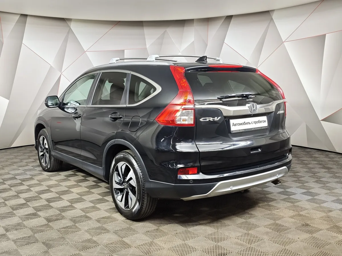 Honda CR-V 2.4 CVT 4x4 (188 л.с.) Executive Черный в АВИЛОН. Слайд №4