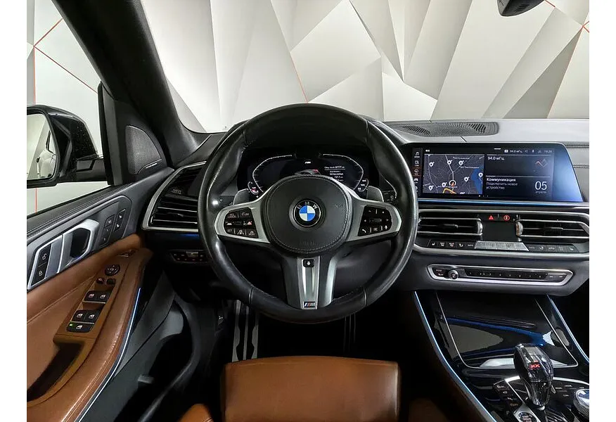 BMW X5 M50d Steptronic xDrive (400 л.с.) M Special Черный в АВИЛОН. Слайд №15