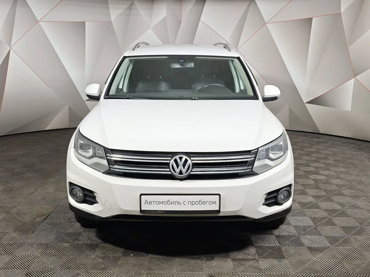 Volkswagen Tiguan 2.0 TDI 4Motion AT (140 л.с.) Track & Style Белый в АВИЛОН. Слайд №7