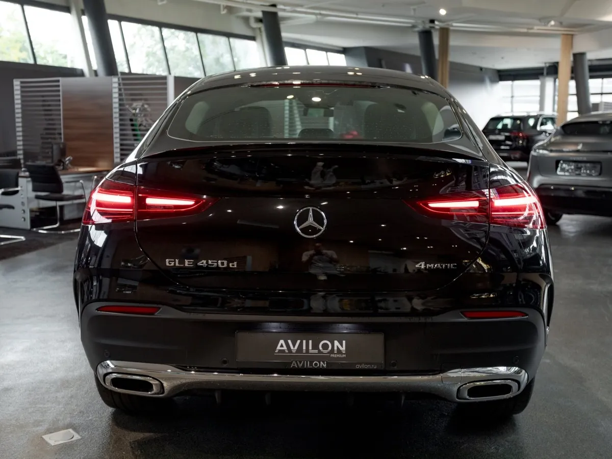Mercedes-Benz GLE Купе 450 d 4MATIC 9G-TRONIC (367 л.с.) Черный в АВИЛОН. Слайд №5