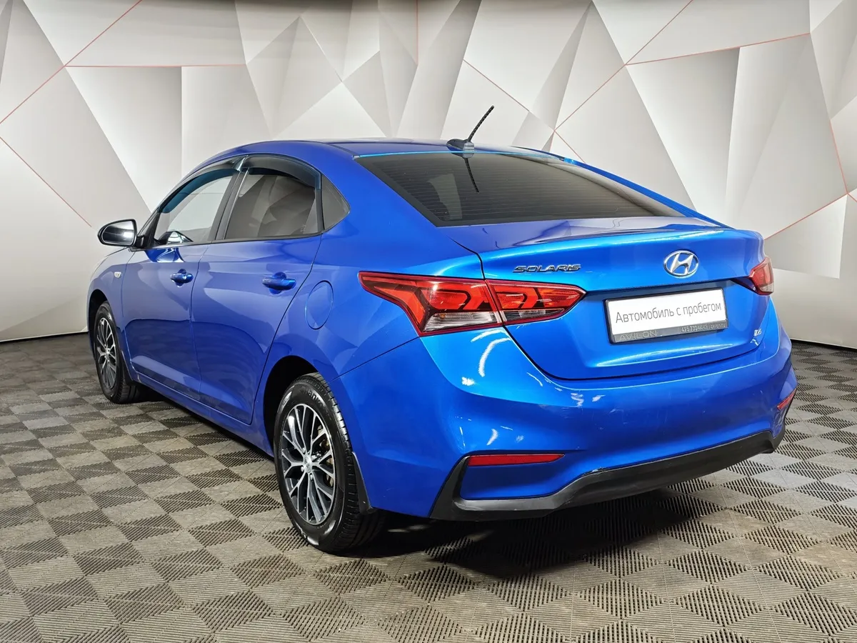 Hyundai Solaris 1.6 AT (123 л.с.) Active Plus Синий в АВИЛОН. Слайд №3
