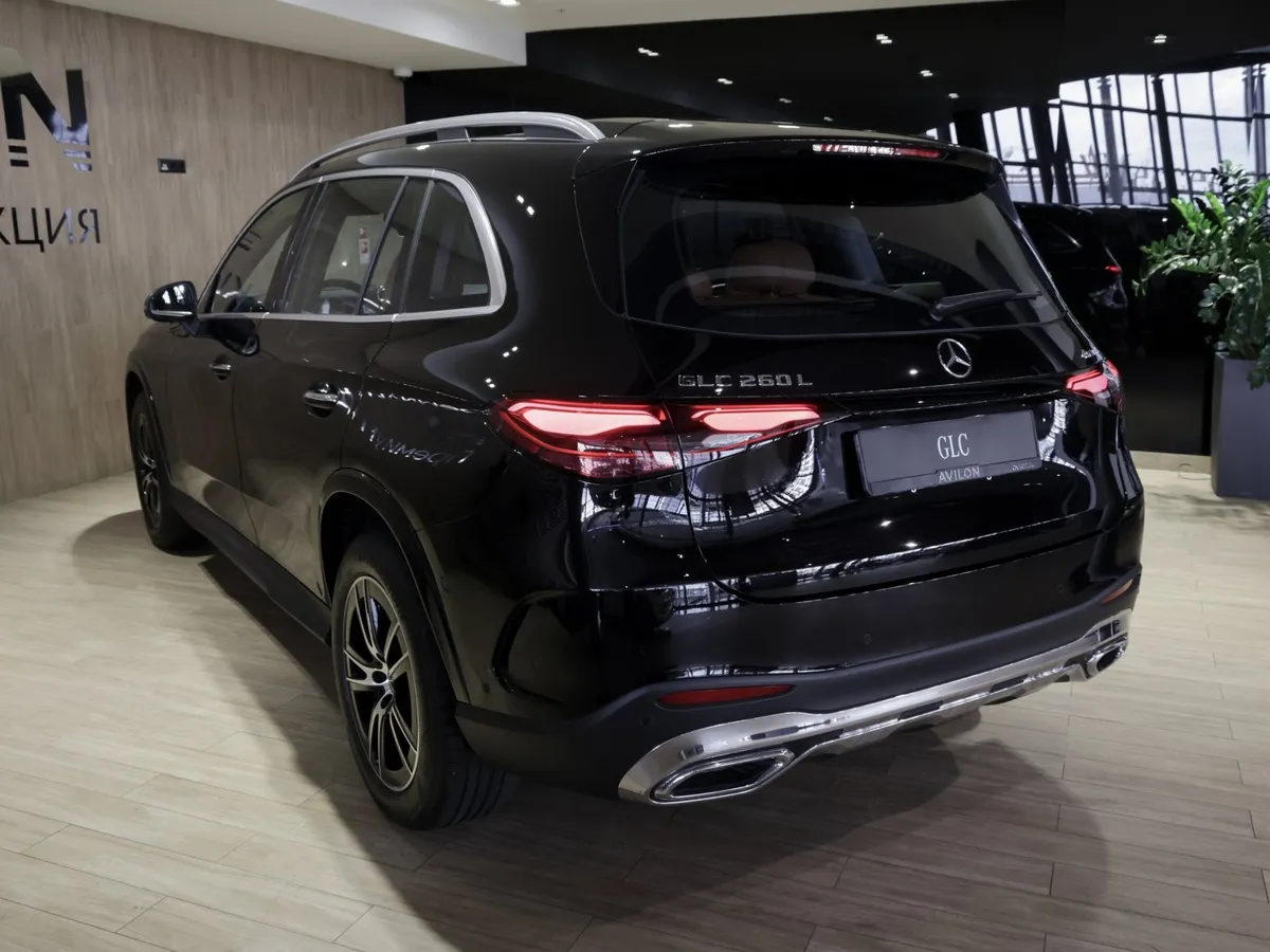 Mercedes-Benz GLC 260 L 9G-TRONIC 4MATIC (197 л.с.) Черный в АВИЛОН. Слайд №4